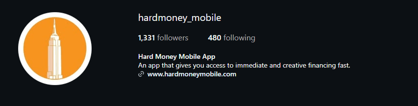 HMM Instagram profile after follower growth